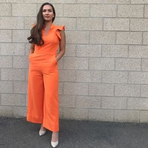 Bright Orange Jumpsuit
